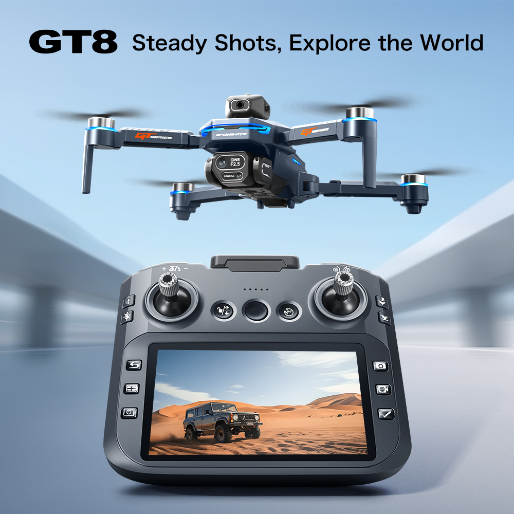 Drone Gt8 Rc - GT8 Obstacle Avoidance Aerial Drone –