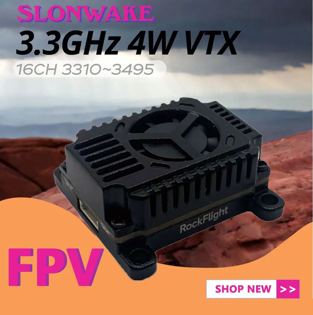 SLONWAKE FPV 3.3G 16CH 4000mW  - - Remote Control (Rc) Drone บทวิจารณ์และราคา