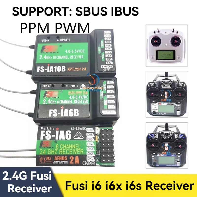 FUSI I6/i6X/i6S Fpv Receiver   - - Remote Control (Rc) Drone บทวิจารณ์และราคา