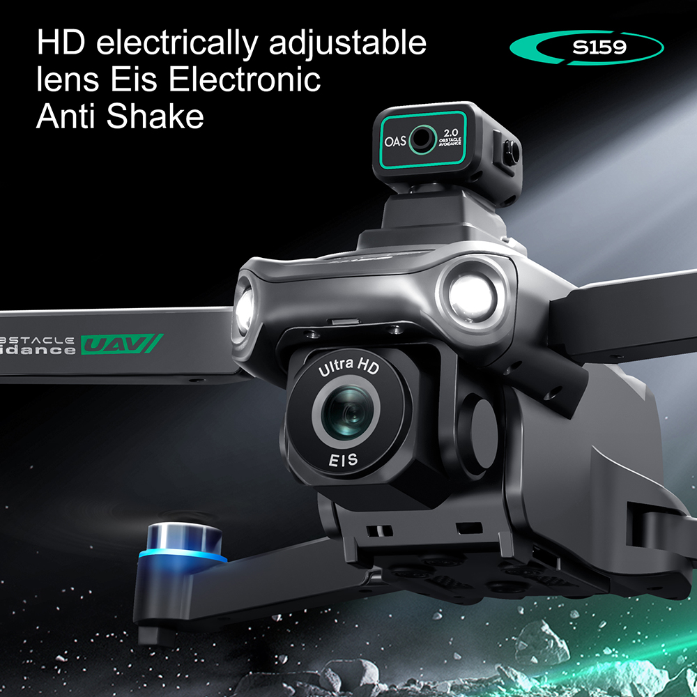 New S159 GPS Drone 8K HD Camer - Drone Rc Gps S159 บทวิจารณ์และราคา