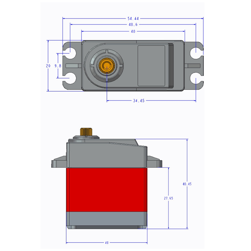 20KG Digital Servo Large Torqu - Drone Switch Rc บทวิจารณ์และราคา
