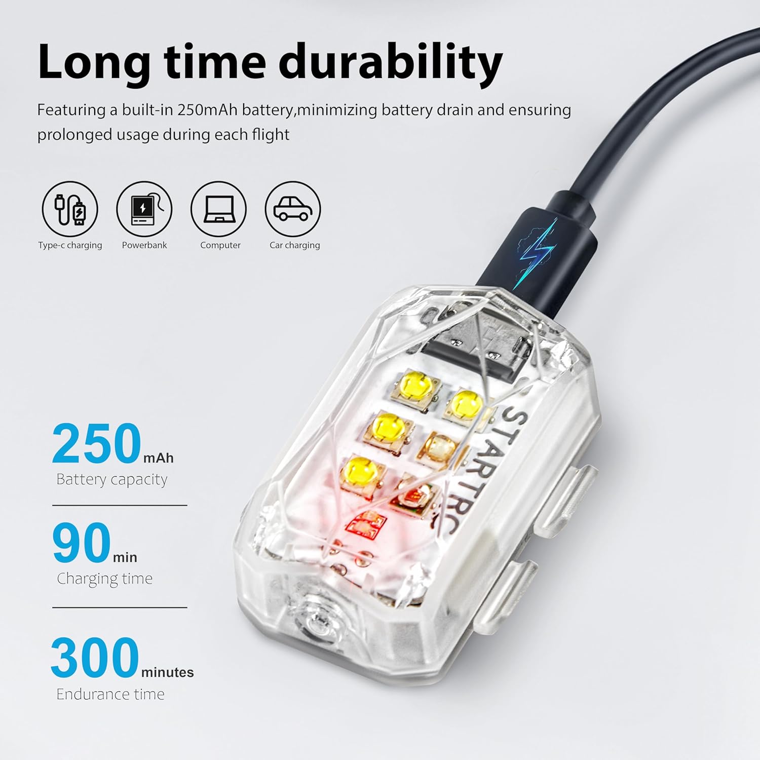 STARTRC Drone Strobe Light Ant - Drone Lidi Rc บทวิจารณ์และราคา
