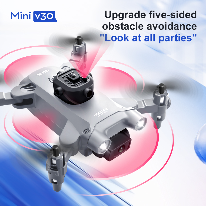 Mini V30 WiFi FPV Drone With 4 - Dron Rc Quadcopter บทวิจารณ์และราคา