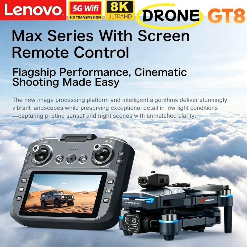Lenovo GT8 Drone 8K Profession - Drone Gt8 Rc บทวิจารณ์และราคา