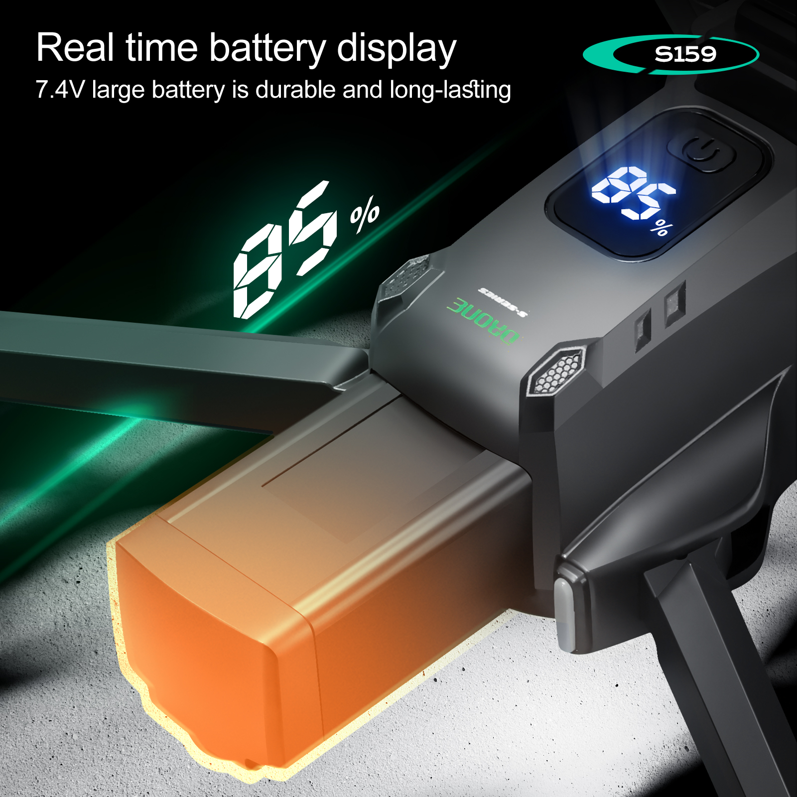 S159 GPS Drone With Large Scre - Drone Rc Gps S159 บทวิจารณ์และราคา