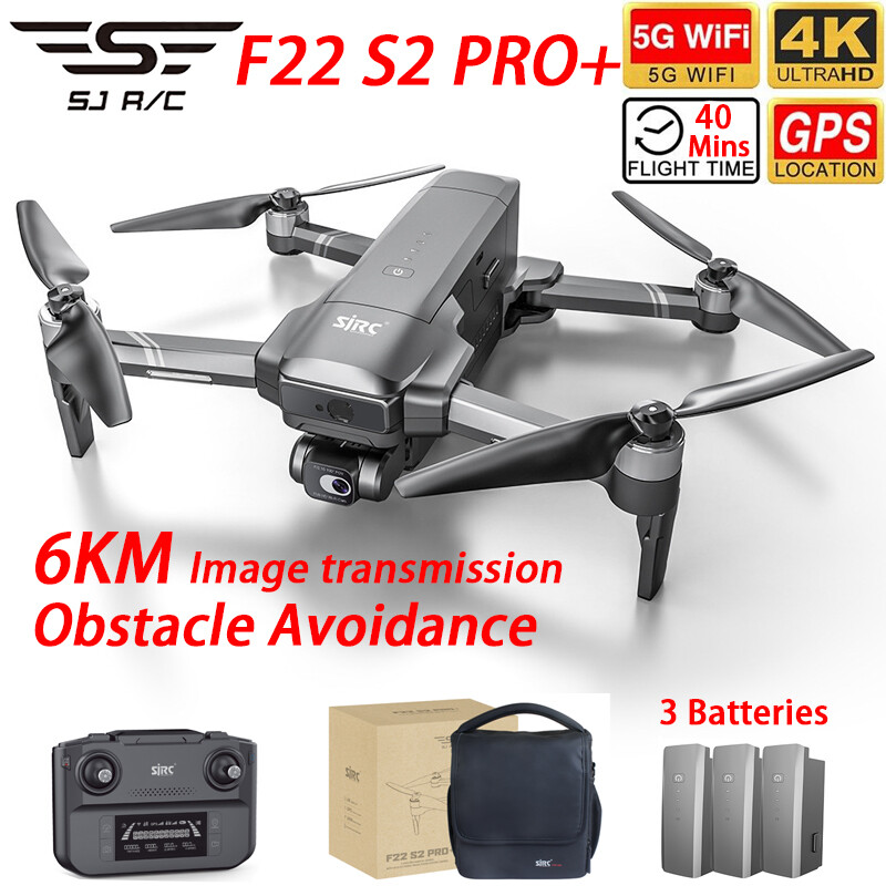 SJRC F22 S2 PRO+ Drone GPS 6KM - Drone Sjrc บทวิจารณ์และราคา
