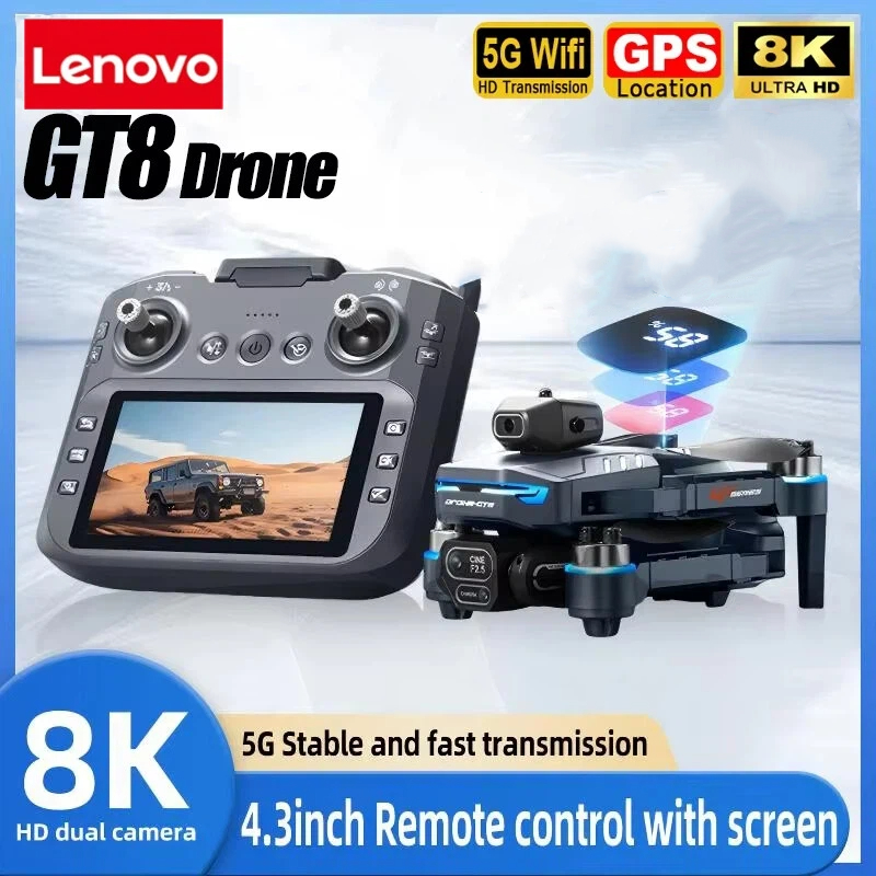Lenovo GT8 8K Drone Profession - Drone Gt8 Rc บทวิจารณ์และราคา