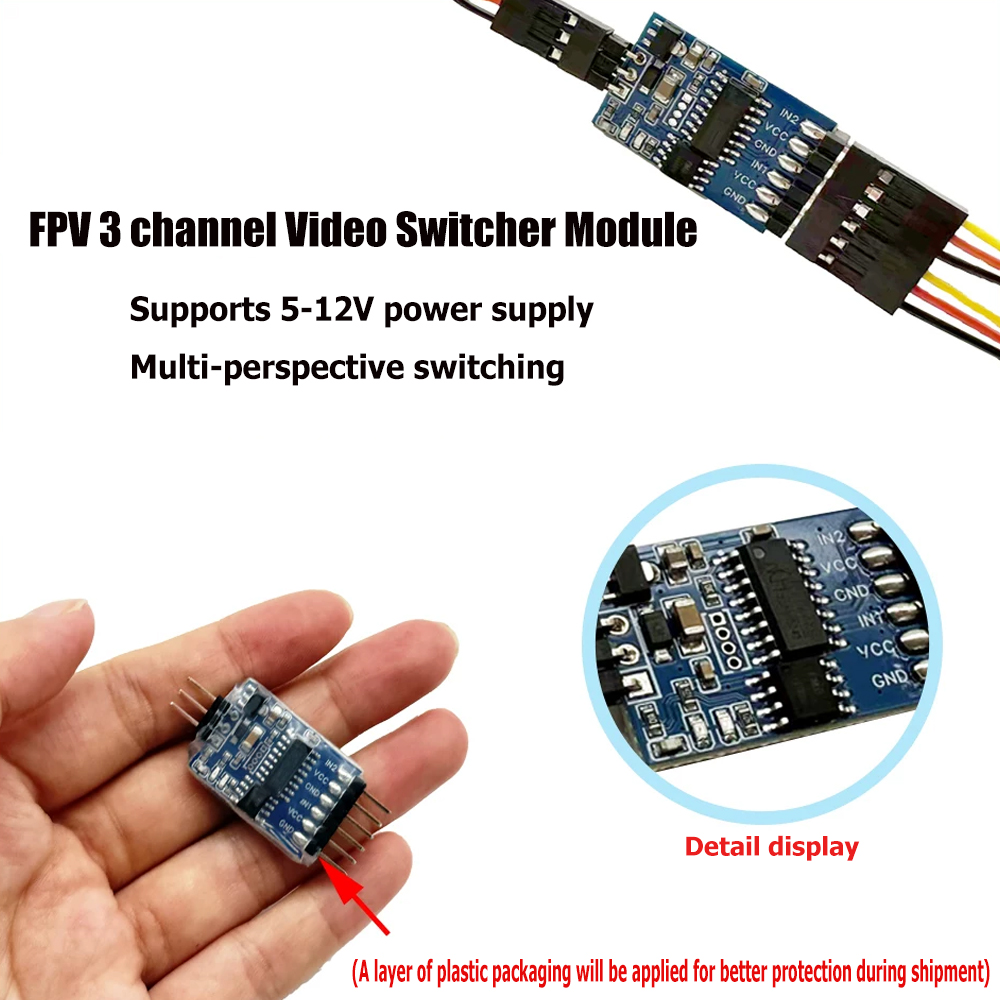 5.8G 3 Channel Video Switcher  - Drone Switch Rc บทวิจารณ์และราคา