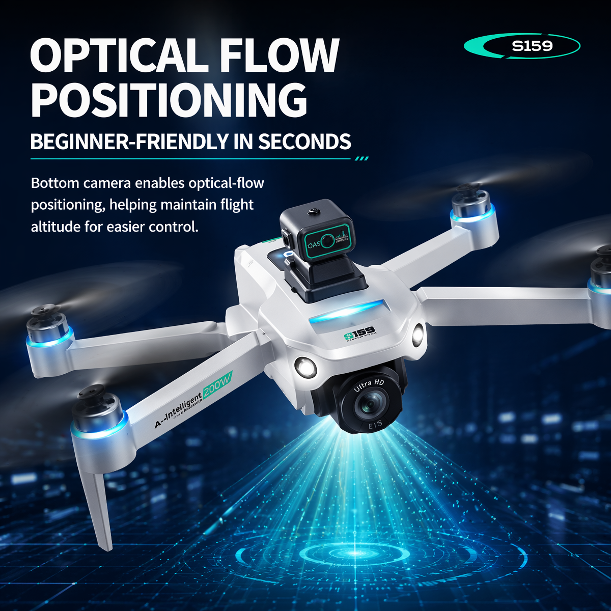 S159 Obstacle Avoidance Drone  - Drone Rc Gps S159 บทวิจารณ์และราคา