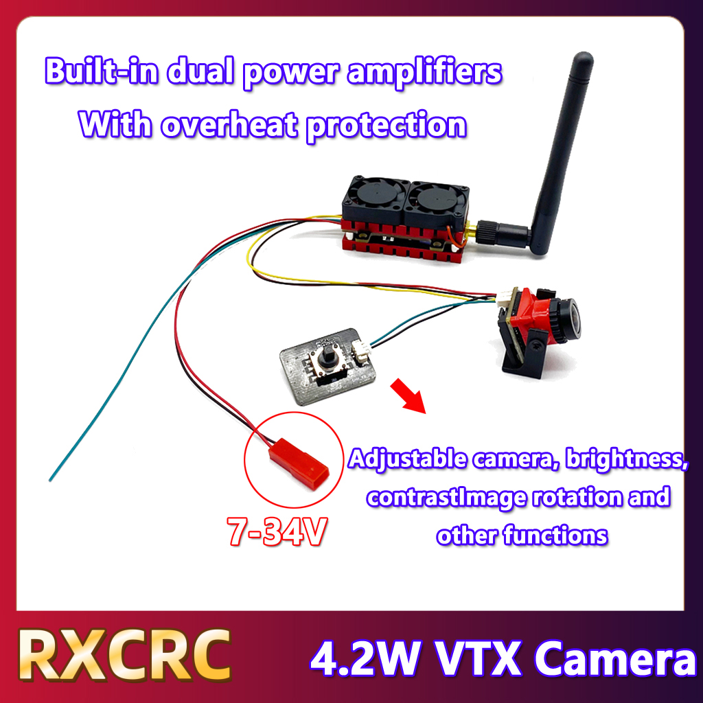 RXCRC 5.8G 48CH 4.2W High Powe - - Remote Control (Rc) Drone บทวิจารณ์และราคา