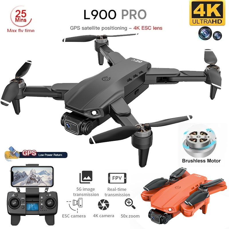 L900 Pro GPS Drone 4K Professi - Dron Rc Quadcopter บทวิจารณ์และราคา