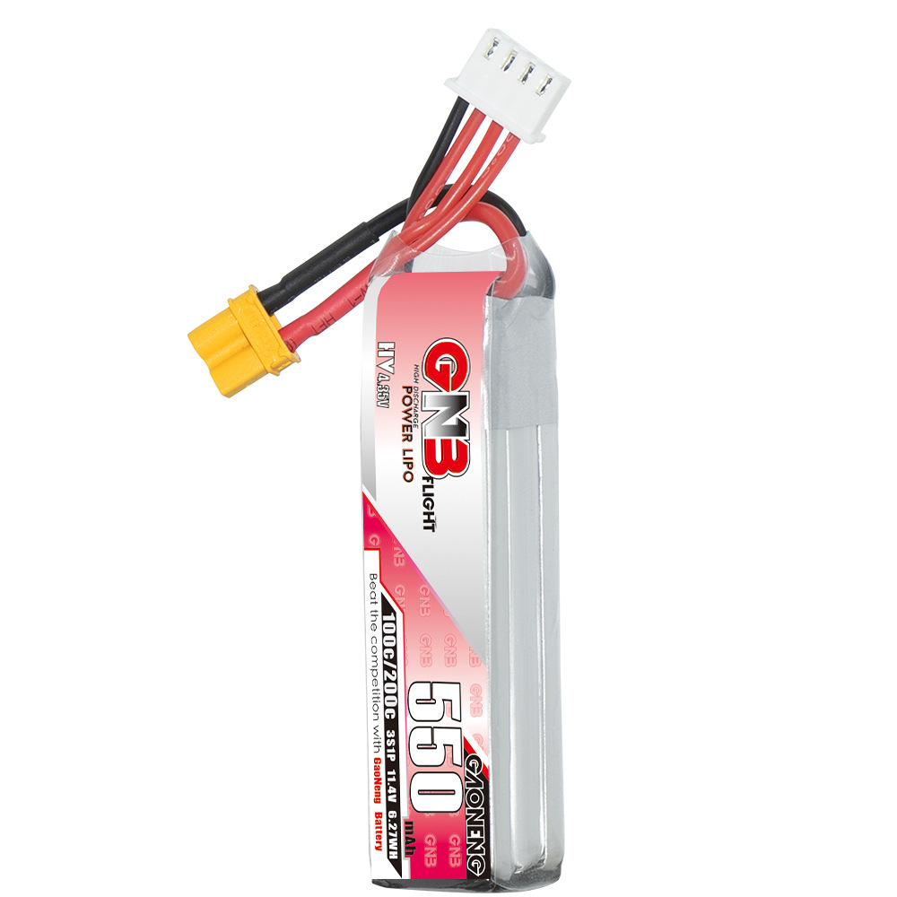 GNB HV 11.4V 550mAh 100C/200C  - Dron Rc Quadcopter บทวิจารณ์และราคา