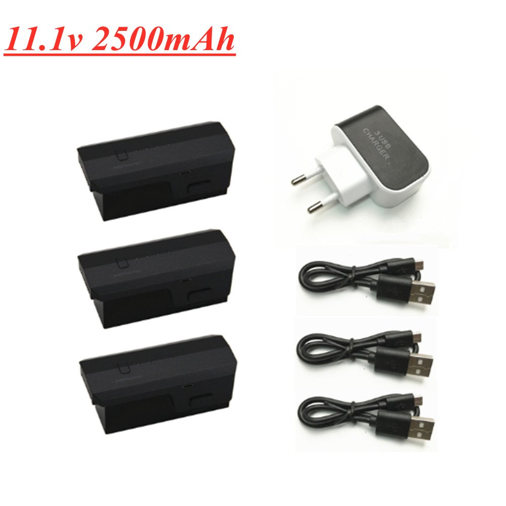 11.1v 2500mah Lipo Battery For - Drone Sjrc บทวิจารณ์และราคา
