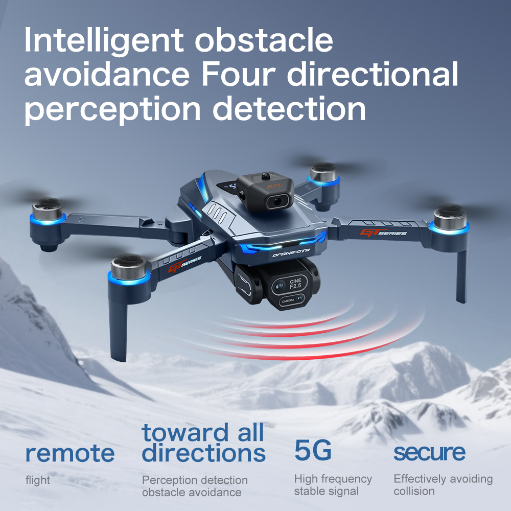 KBDFA  GT8 Drone 6K HD Dual Ca - Drone Gt8 Rc บทวิจารณ์และราคา