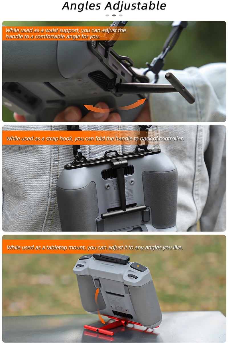 2in1 Handle Stand Bracket Neck - Drone Dji Rc 3 บทวิจารณ์และราคา