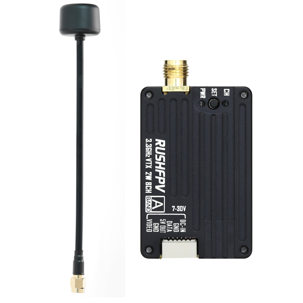RUSHFPV 3.3G 2W VTX Transmitte - - Remote Control (Rc) Drone บทวิจารณ์และราคา