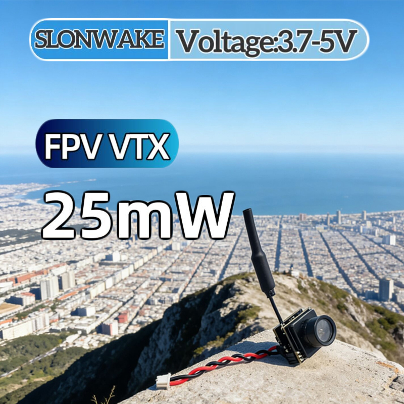SLONWAKE FPV 25mW power simula - - Remote Control (Rc) Drone บทวิจารณ์และราคา