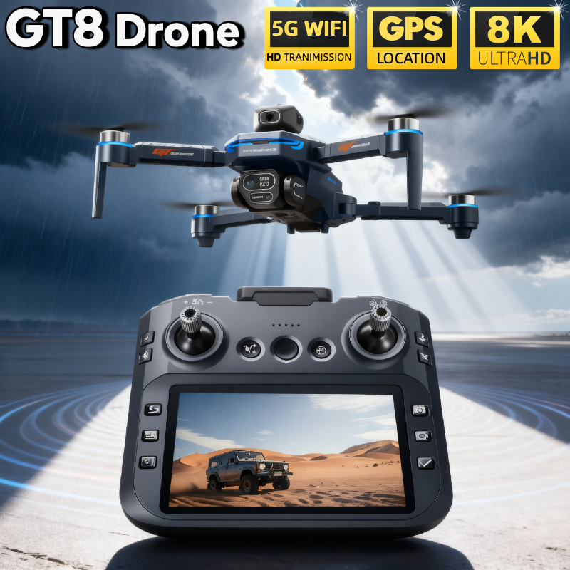 For Genuine GT8 Drone 4K Profe - Drone Gt8 Rc บทวิจารณ์และราคา