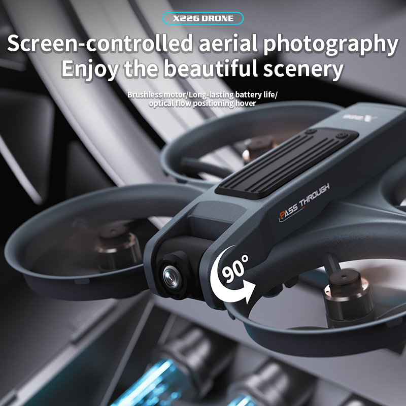 NEW X226 RC Drone 2.4G 5G WIFI - Dron Rc Quadcopter บทวิจารณ์และราคา