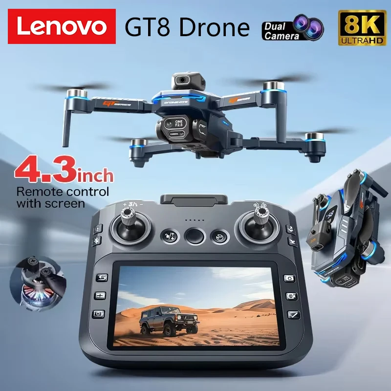 Lenovo GT8 Drone 8K Profession - Drone Gt8 Rc บทวิจารณ์และราคา