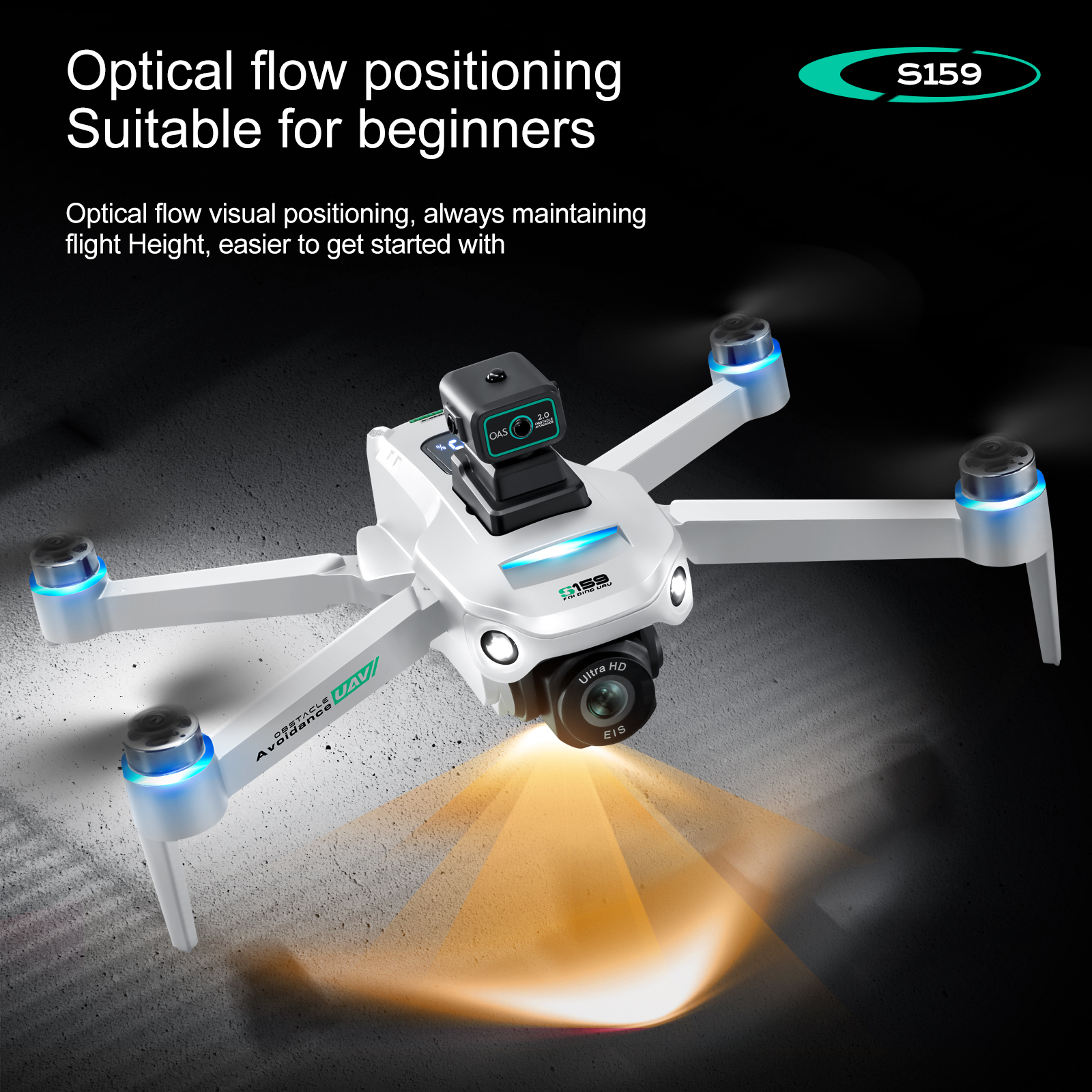 GPS Brushless Drone Dual Camer - Drone Rc Gps S159 บทวิจารณ์และราคา