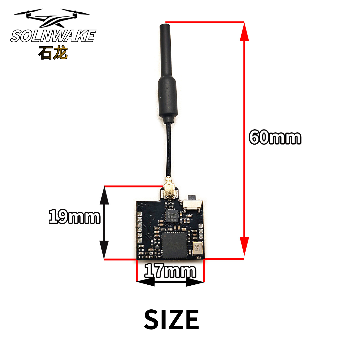 SLONWAKE Nano 5.8G 48CH 200mW  - - Remote Control (Rc) Drone บทวิจารณ์และราคา