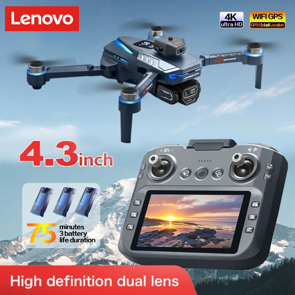 Lenovo GT8 drone 8K HD dual ca - Drone Gt8 Rc บทวิจารณ์และราคา