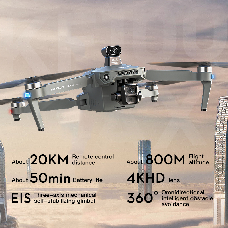 SJRC KF100 MAX 8K UHD Photo HD - Drone Sjrc บทวิจารณ์และราคา