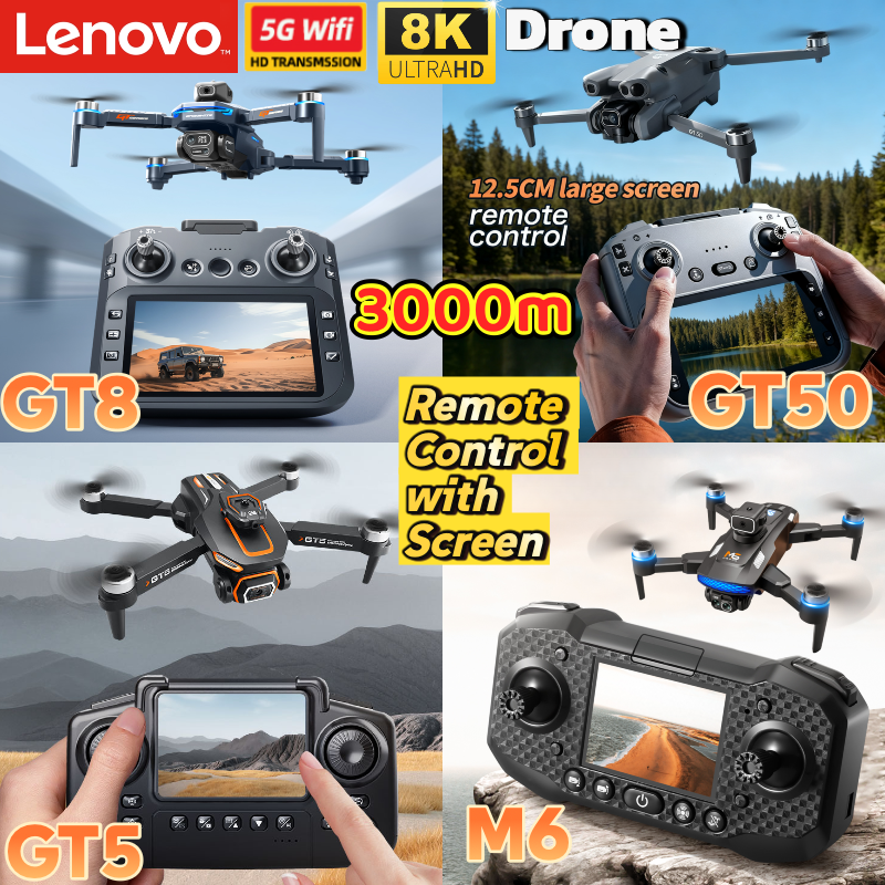 Lenovo Drone 8K Camera GT8 GT5 - Drone Gt8 Rc บทวิจารณ์และราคา