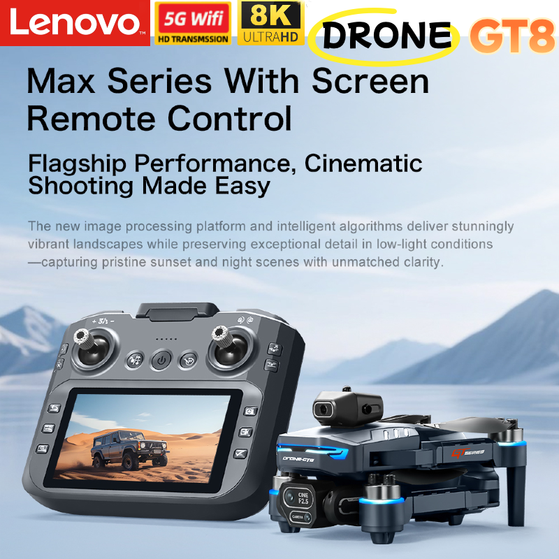 Lenovo Drone 8K Camera GT8 GT5 - Drone Gt8 Rc บทวิจารณ์และราคา