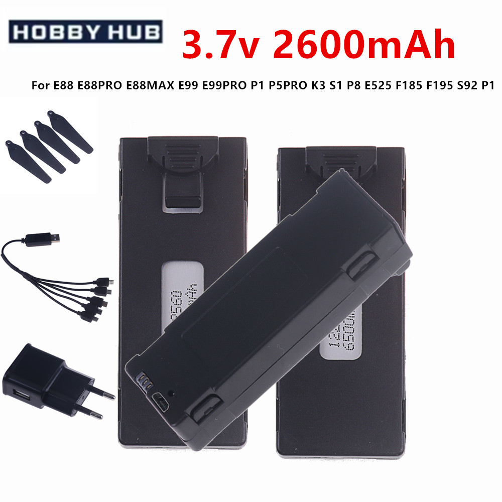 Original E88 Drone Battery For - Drone S1S Rc Quadcopter บทวิจารณ์และราคา