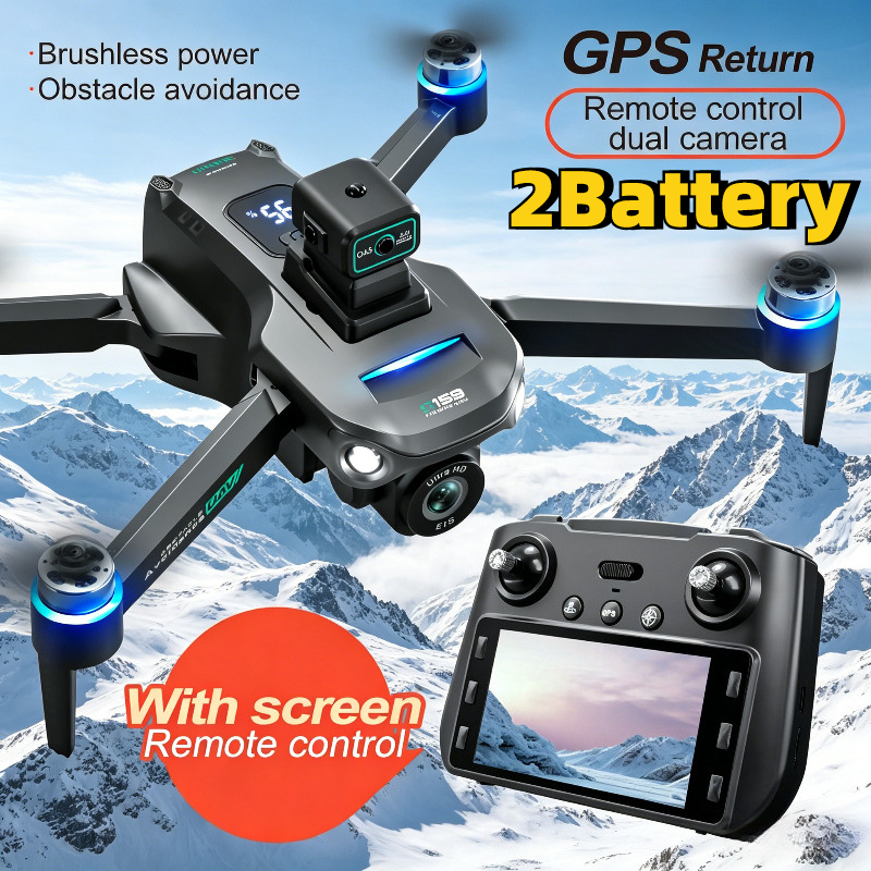 S159 GPS Drone 8K HD Dual Came - Drone Rc Gps S159 บทวิจารณ์และราคา