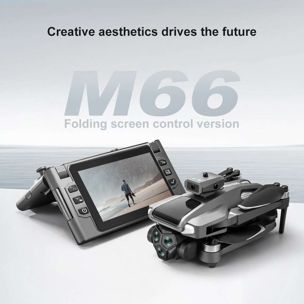 Foldable M66 RC Drone with 4.5 - Dron Rc Quadcopter บทวิจารณ์และราคา