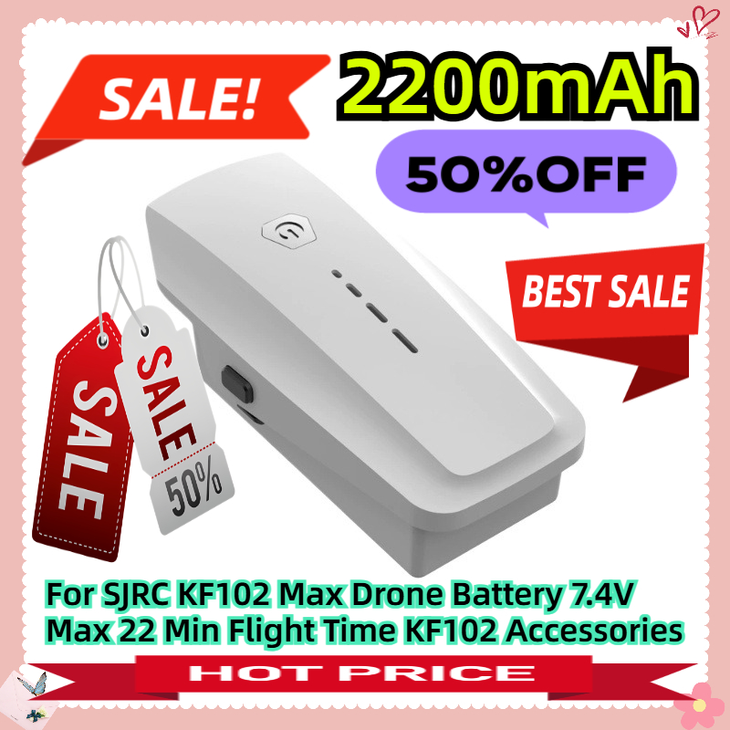 For SJRC KF102 Max Drone Batte - Drone Sjrc บทวิจารณ์และราคา