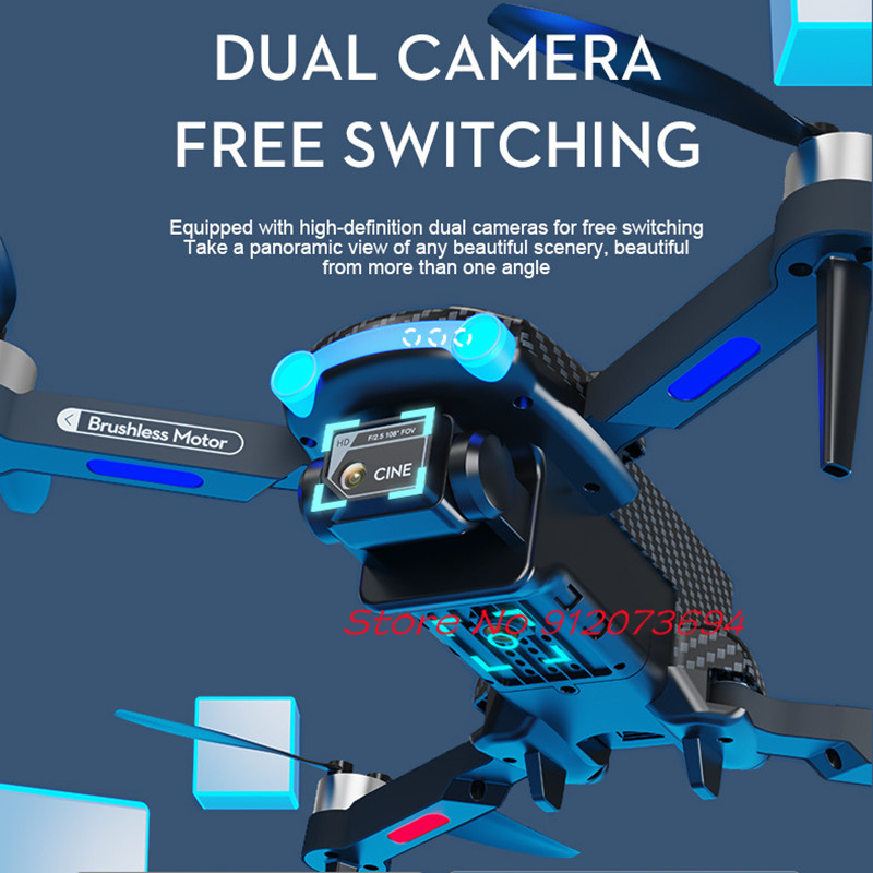 Brushless Obstacle Avoidance R - Drone S1S Rc Quadcopter บทวิจารณ์และราคา