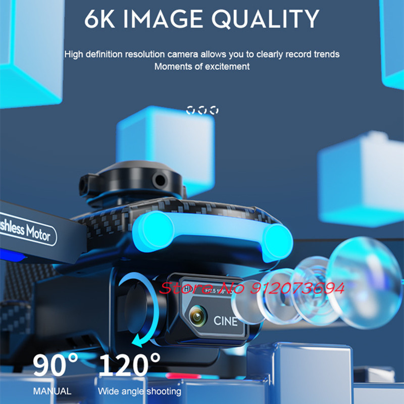Brushless Obstacle Avoidance R - Drone S1S Rc Quadcopter บทวิจารณ์และราคา