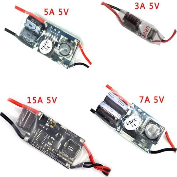 RC UBEC 3A 5A 7A 15A Lowest RF - Drone Switch Rc บทวิจารณ์และราคา