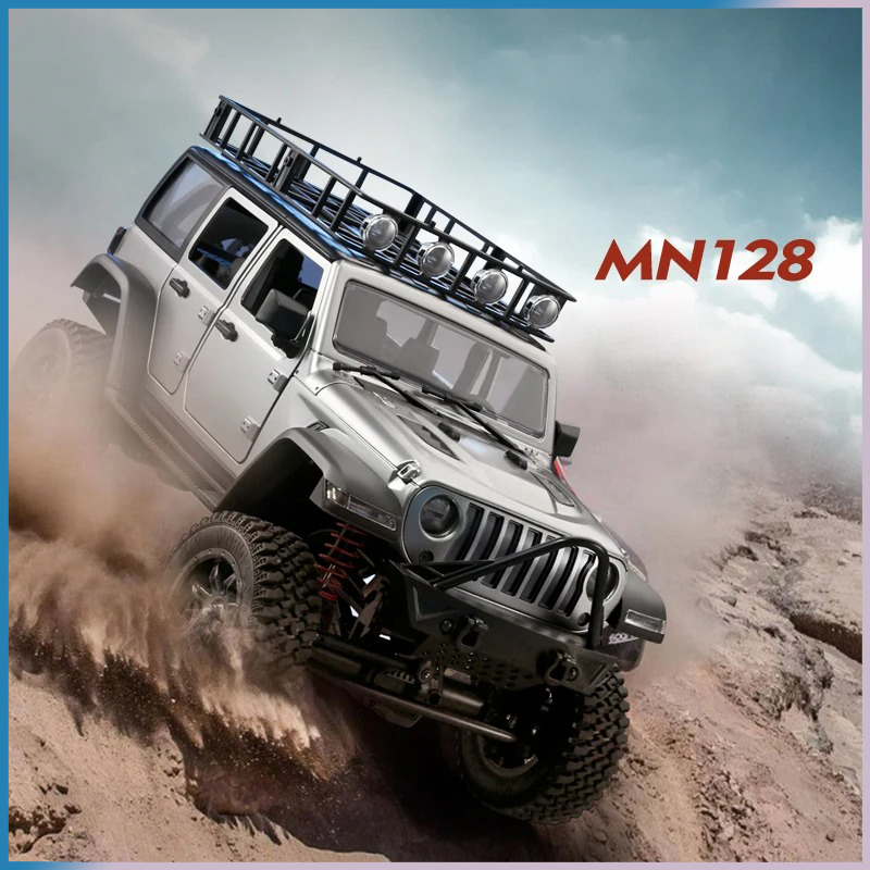RC Crawler 4x4 Car MN128  2.4G - Drone Lidi Rc บทวิจารณ์และราคา