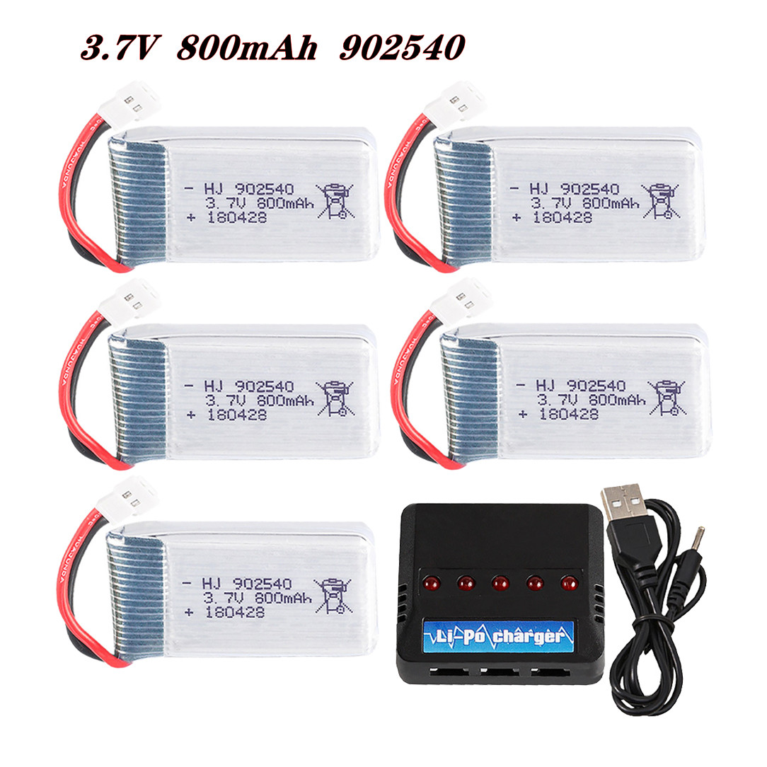 3.7V 800mAh 902540 25C Lipo Ba - Dron Rc Quadcopter บทวิจารณ์และราคา